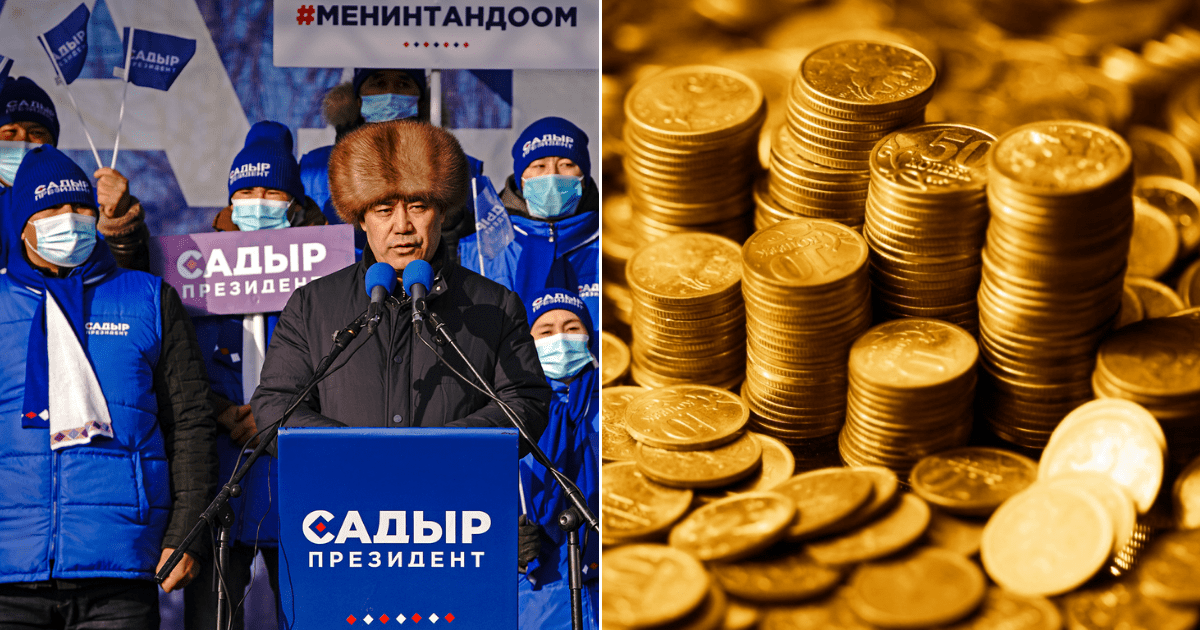 Садыр Жапаров абсолютный лидер по тратам на агитацию – он уже потратил 44 млн сомов