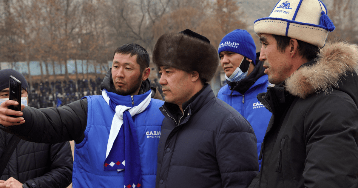 Садыр Жапаров о своем избирательном фонде: Все деньги поступают от народа