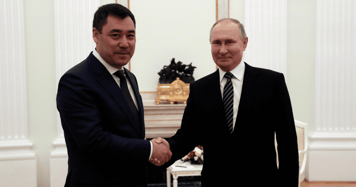 Жапаров заверил Путина, что Кыргызстан продолжит укрепление стратегического партнерства с Россией