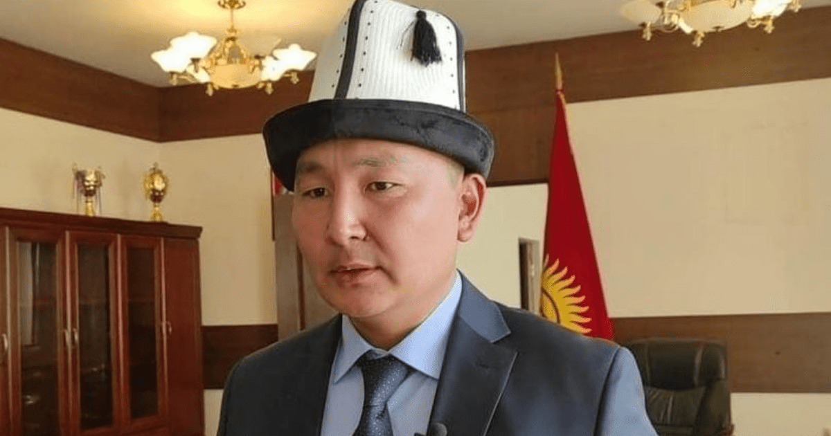 Полпред в Таласской области покинул свой пост