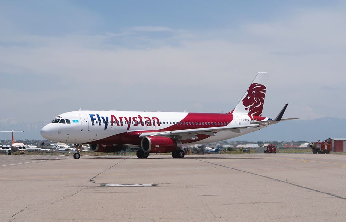 Казахстанский лоукостер FlyArystan запустит новый рейс Бишкек – Туркестан
