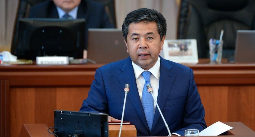 По делу «Кумтора» задержали бывшего вице-премьера Сарпашева