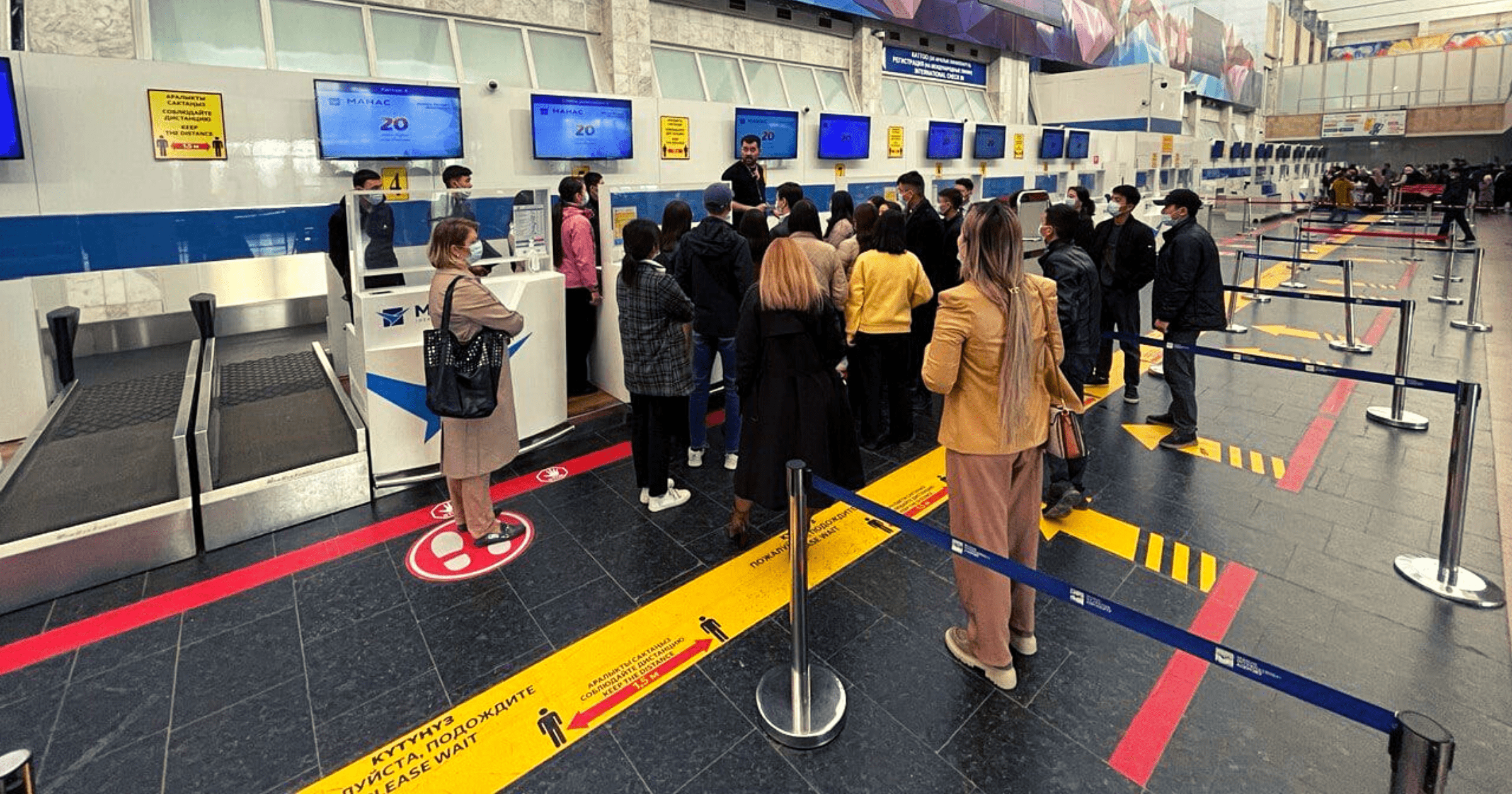 Рекордный пассажиропоток — аэропорты Кыргызстана в 2022 году обслужили более 5 млн человек