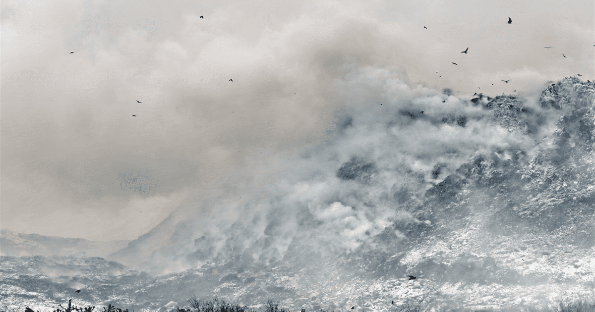 22 млн сомов направят на борьбу с задымлением на мусорном полигоне Бишкека