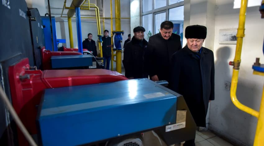 «Бишкектеплоэнерго» торопят с переводом котельных на газ