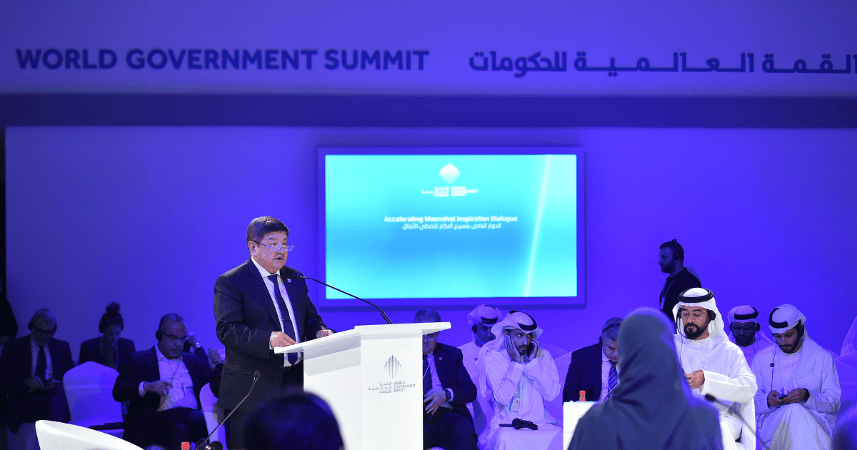 Акылбек Жапаров представил видение Неоэкономики XXI века