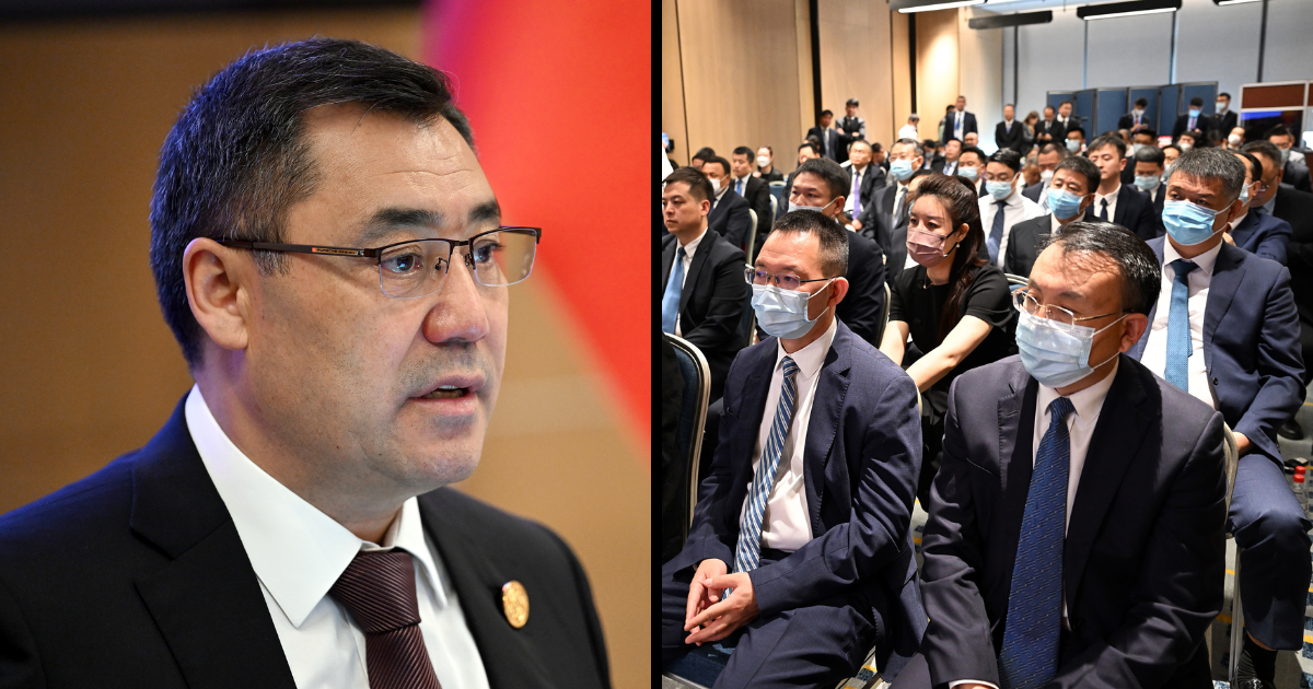 Садыр Жапаров предложил китайскому бизнесу реализовать проекты в Кыргызстане