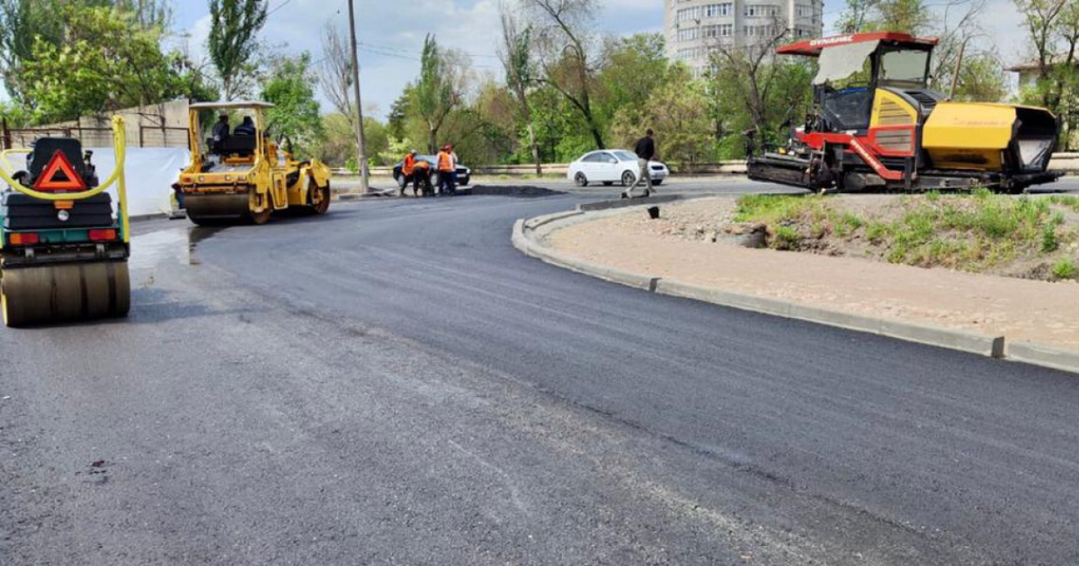 Мэрия Бишкека отчиталась о сдаче 280 метров дороги