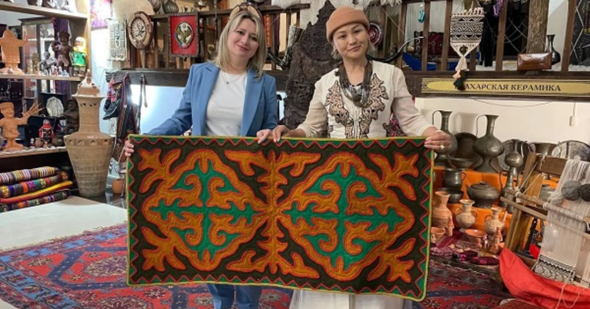 Мастера народных промыслов Кыргызстана и Дагестана договорились о сотрудничестве