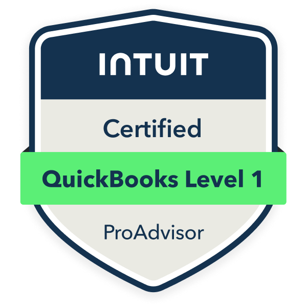 QuickBooks Level 1