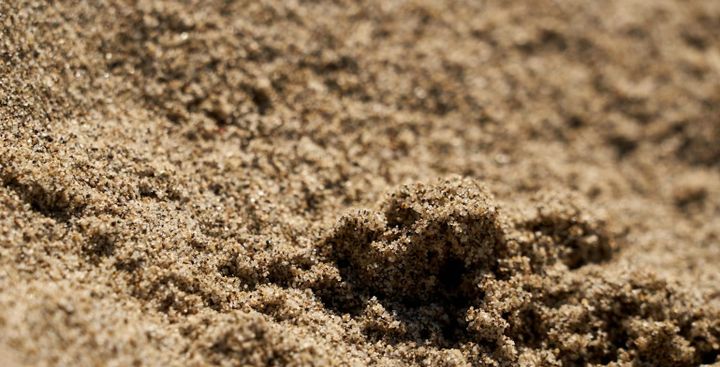 It's sand -- It’s coarse, and rough, and irritating, and it gets everywhere.