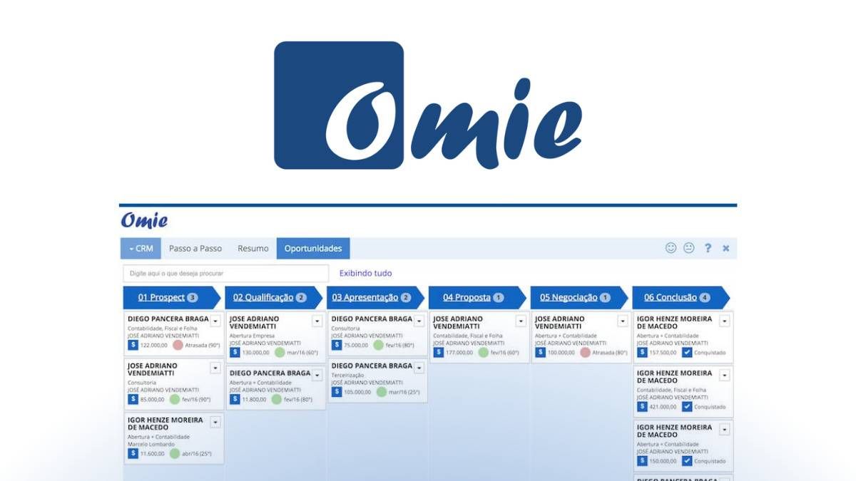 Omie CRM – Integração ao DocSales