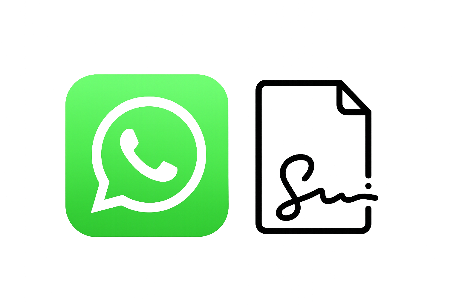 Veja como acelerar o seu processo de assinatura eletrônica com WhatsApp