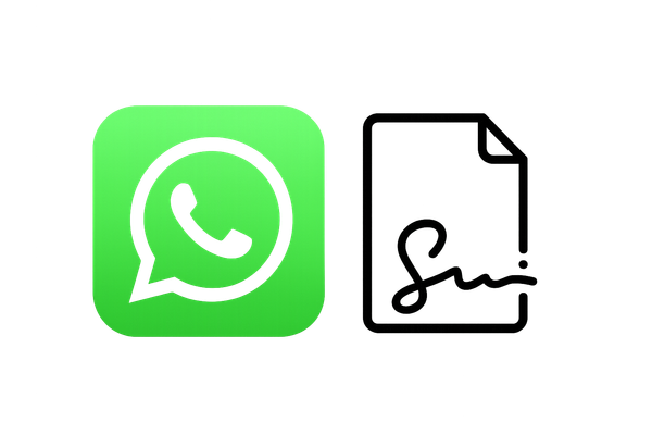 Veja como acelerar o seu processo de assinatura eletrônica com WhatsApp