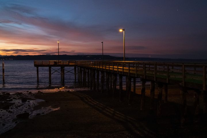 Seattle Sunset on January 23rd