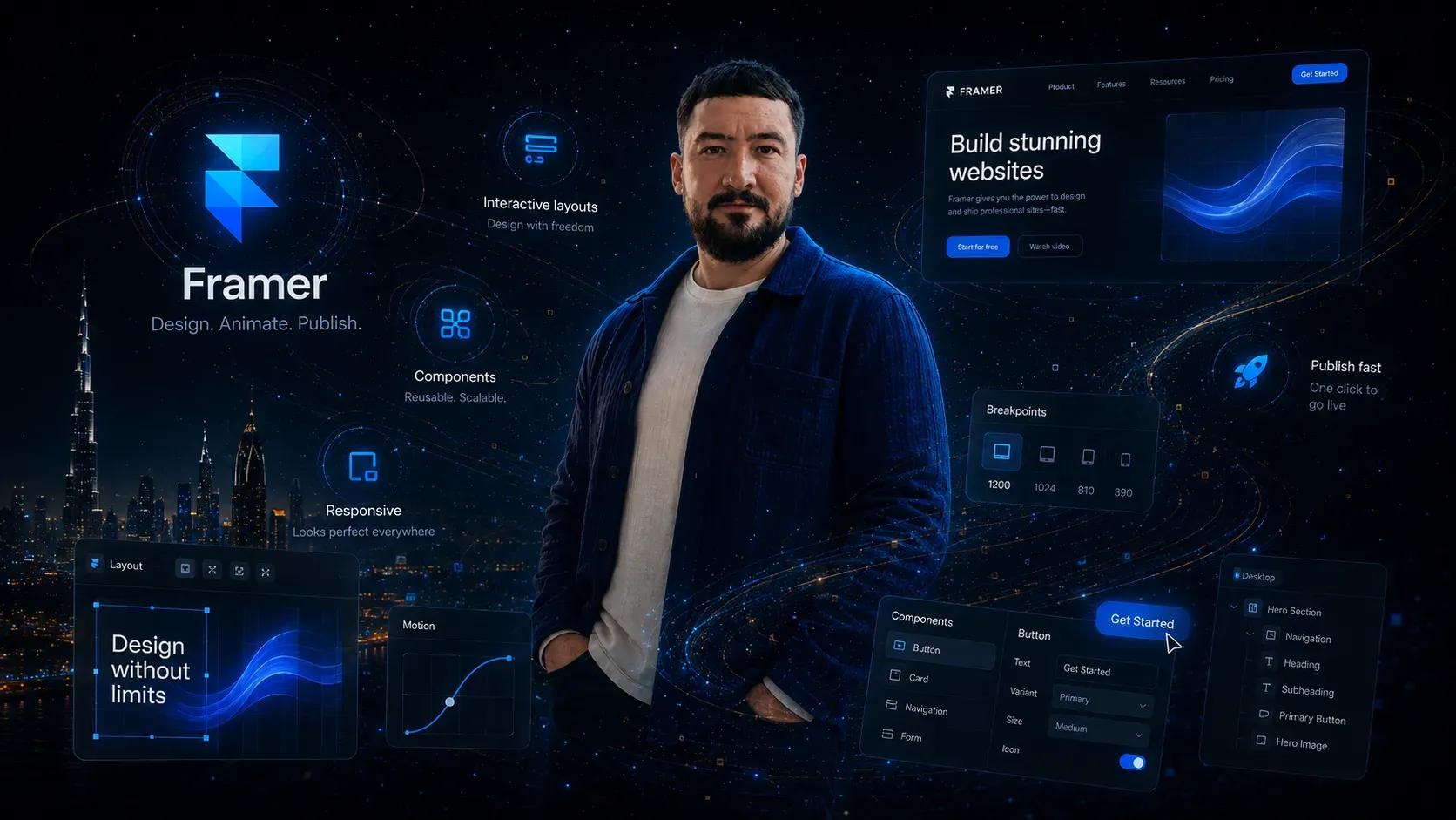 Framer: дизайн, код и запуск сайтов