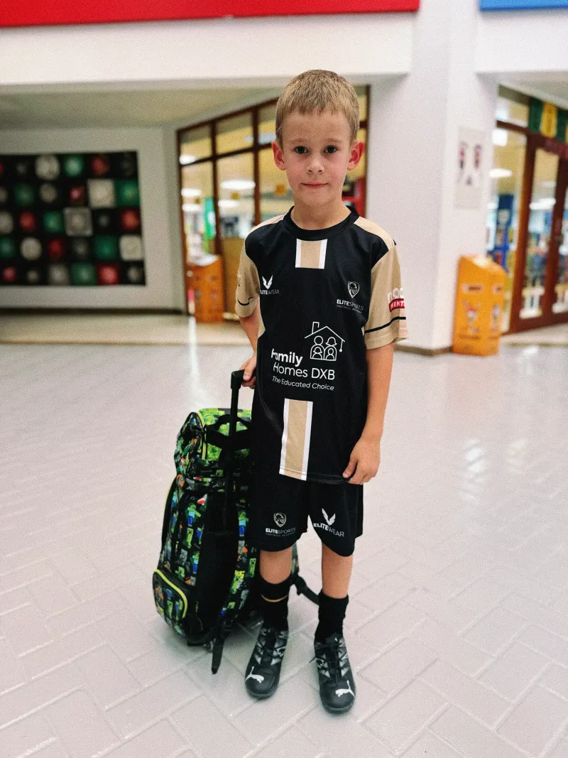 Konstantin is a football player