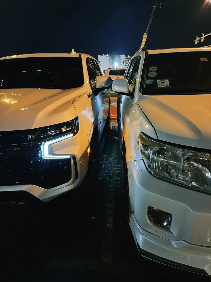 Parking lot incident #spinneys
