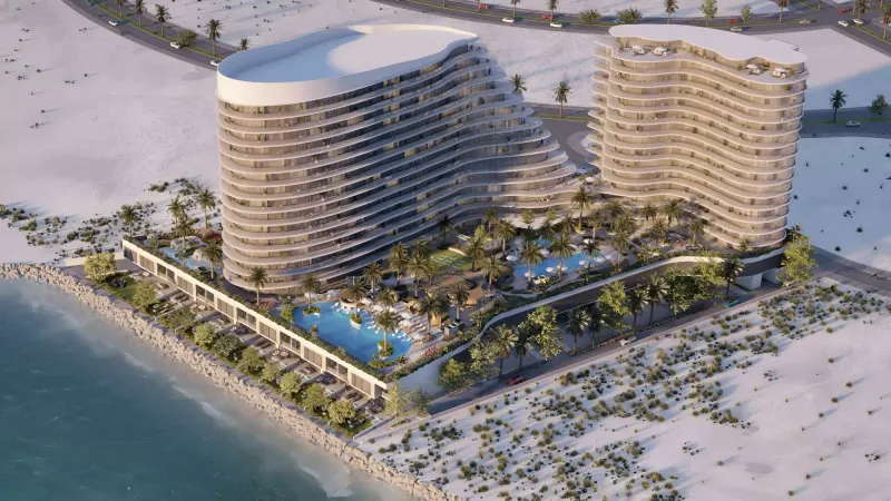 The Beach Residences on Al Marjan Island