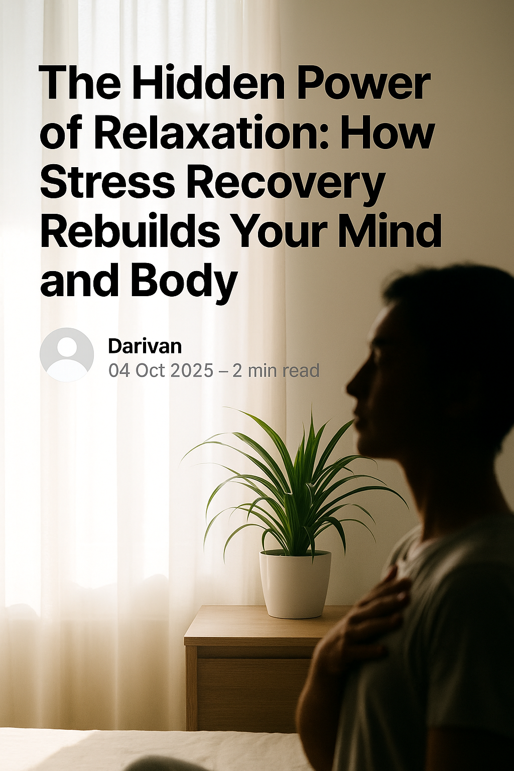 The Hidden Power of Relaxation: How Stress Recovery Rebuilds Your Mind and Body