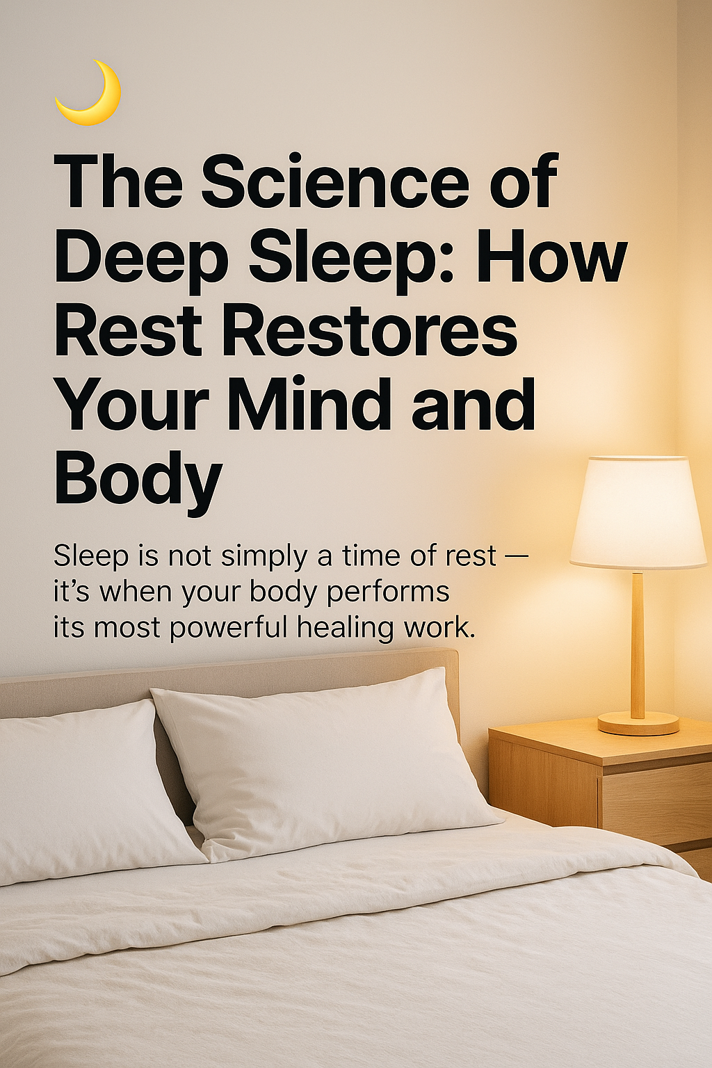 The Science of Deep Sleep: How Rest Restores Your Mind and Body