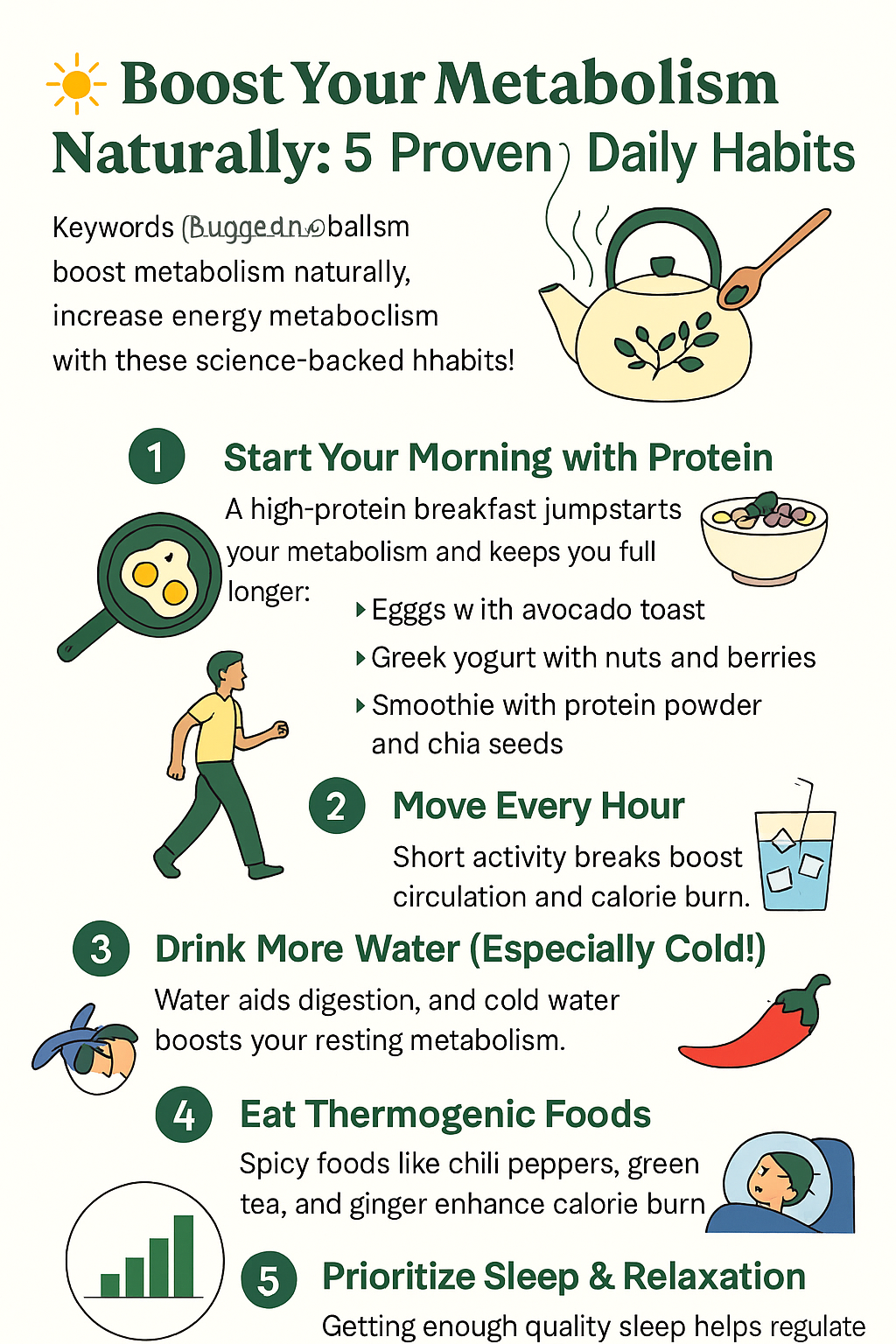 Boost Your Metabolism Naturally: 5 Proven Daily Habits