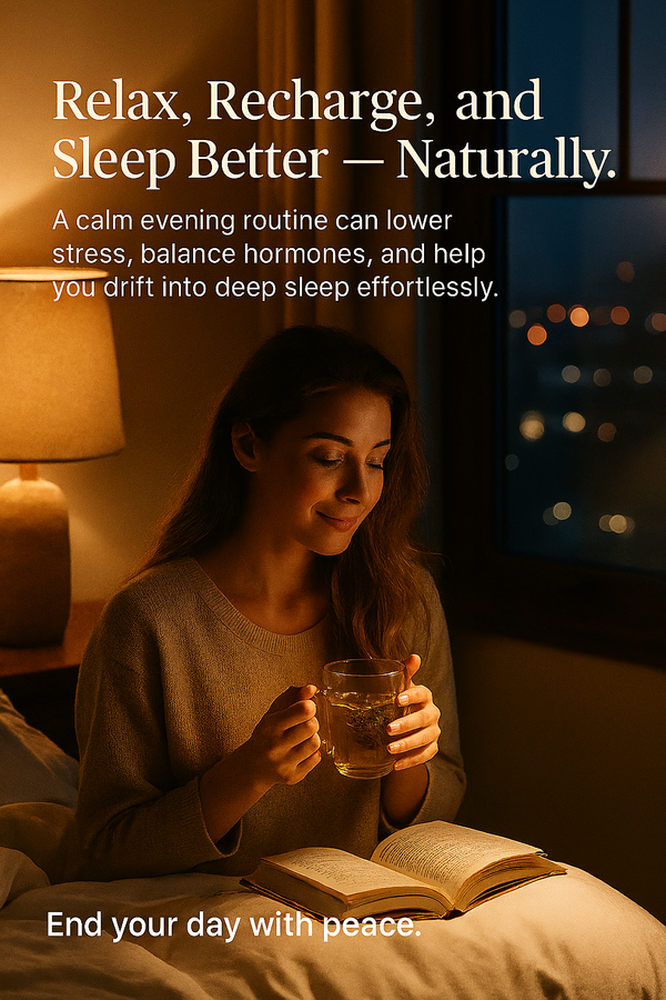 Evening Routines That Improve Sleep Quality and Reduce Stress Naturally