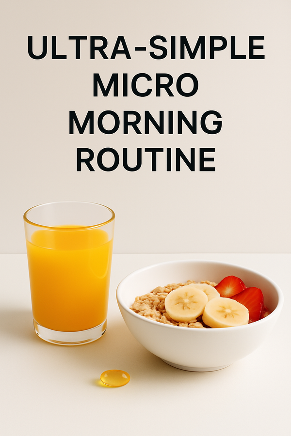 The Ultra-Simple Morning Habit That Actually Improves Metabolic Health