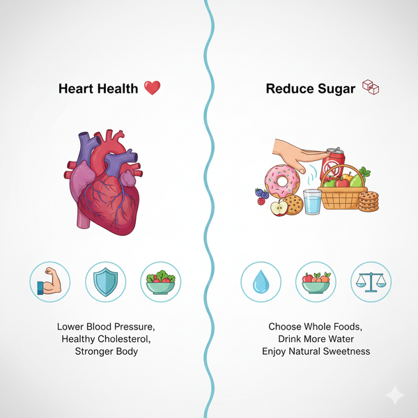 How Added Sugar Affects Your Heart (and How to Cut Back Without Feeling Deprived)