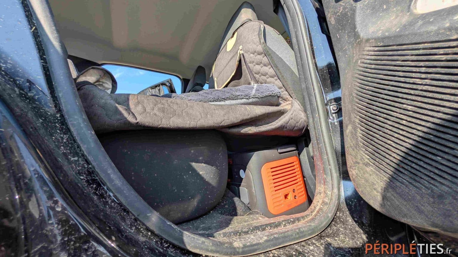 Compact enough to fit anywhere in the car