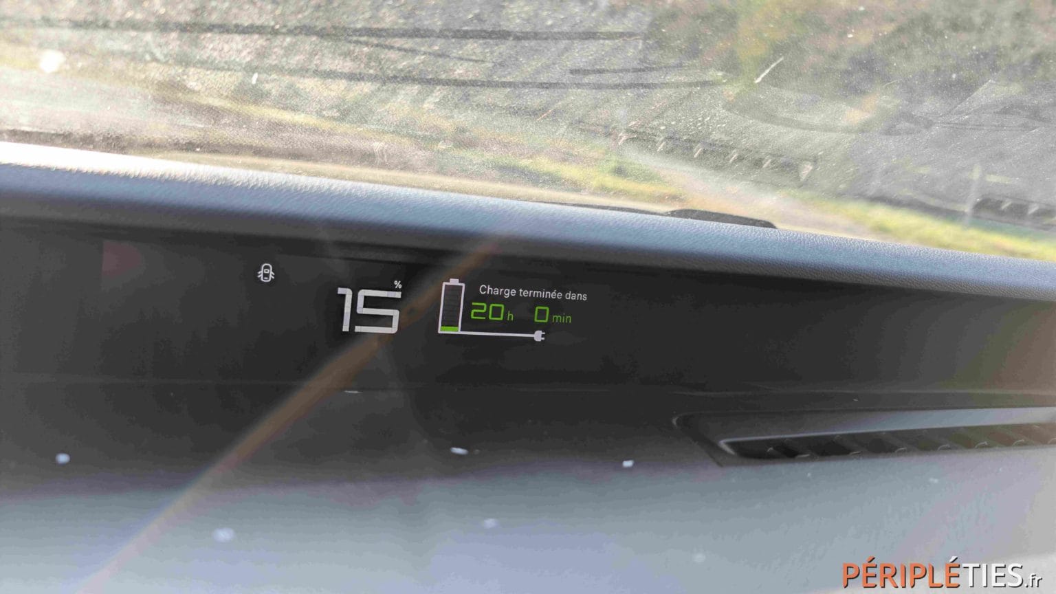 On the car side, charging starts without any problem
