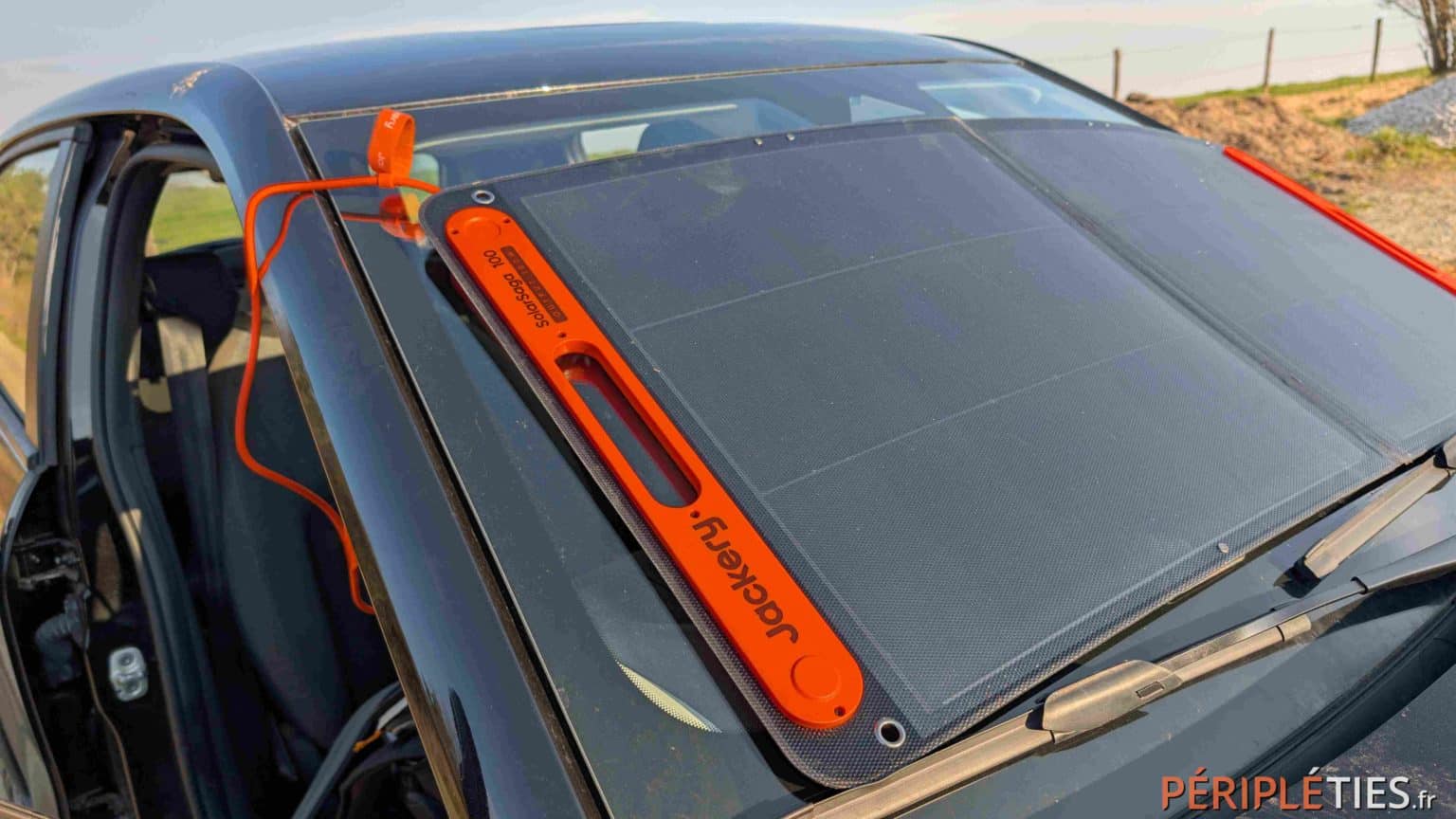 Handy for charging in a car park or at a picnic spot