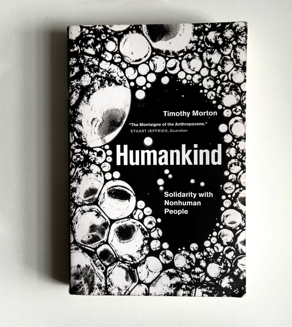 Timothy Morton's HUMANKIND: SOLIDARITY WITH NONHUMAN PEOPLE