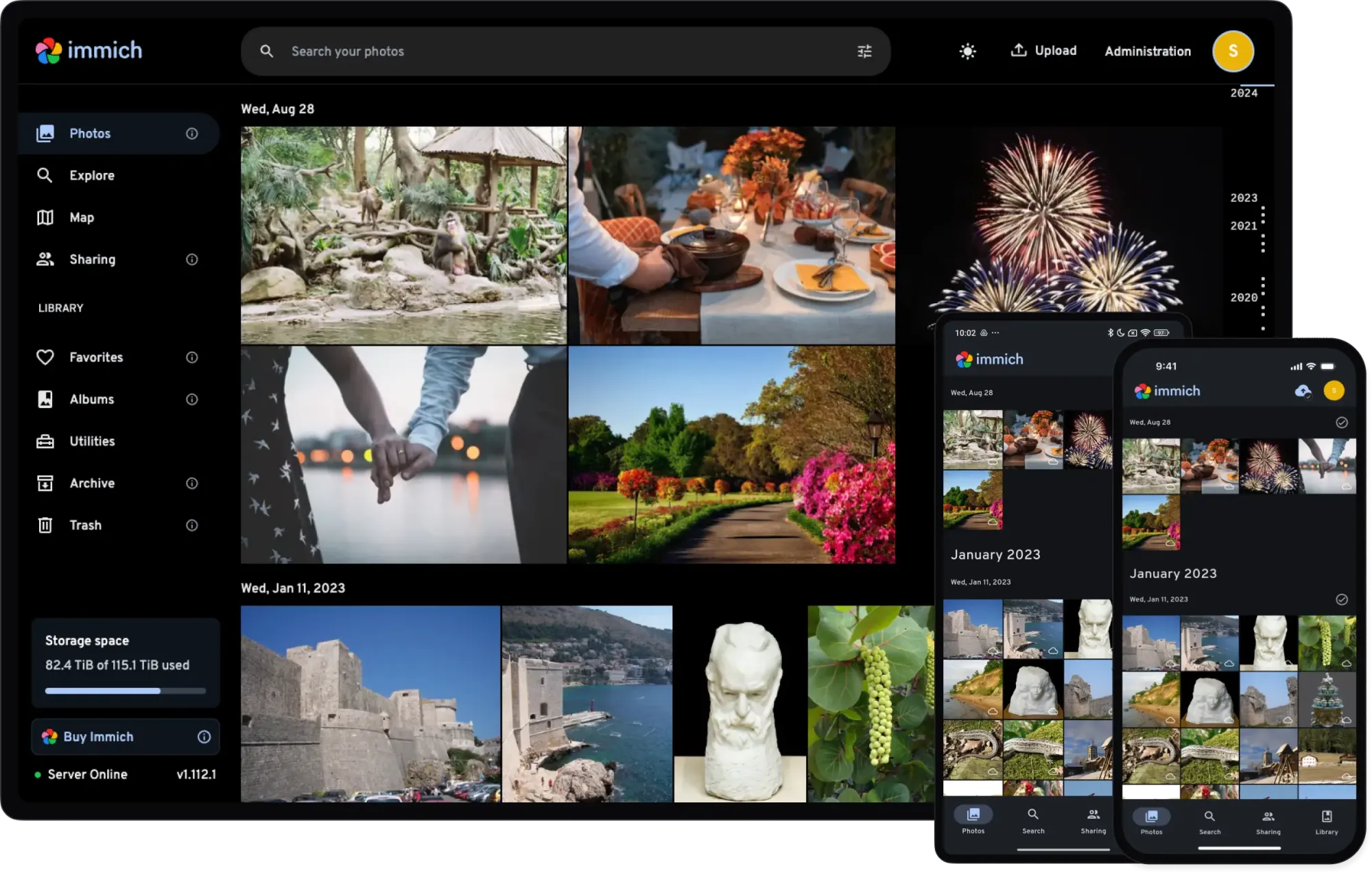 Immich Photo Server