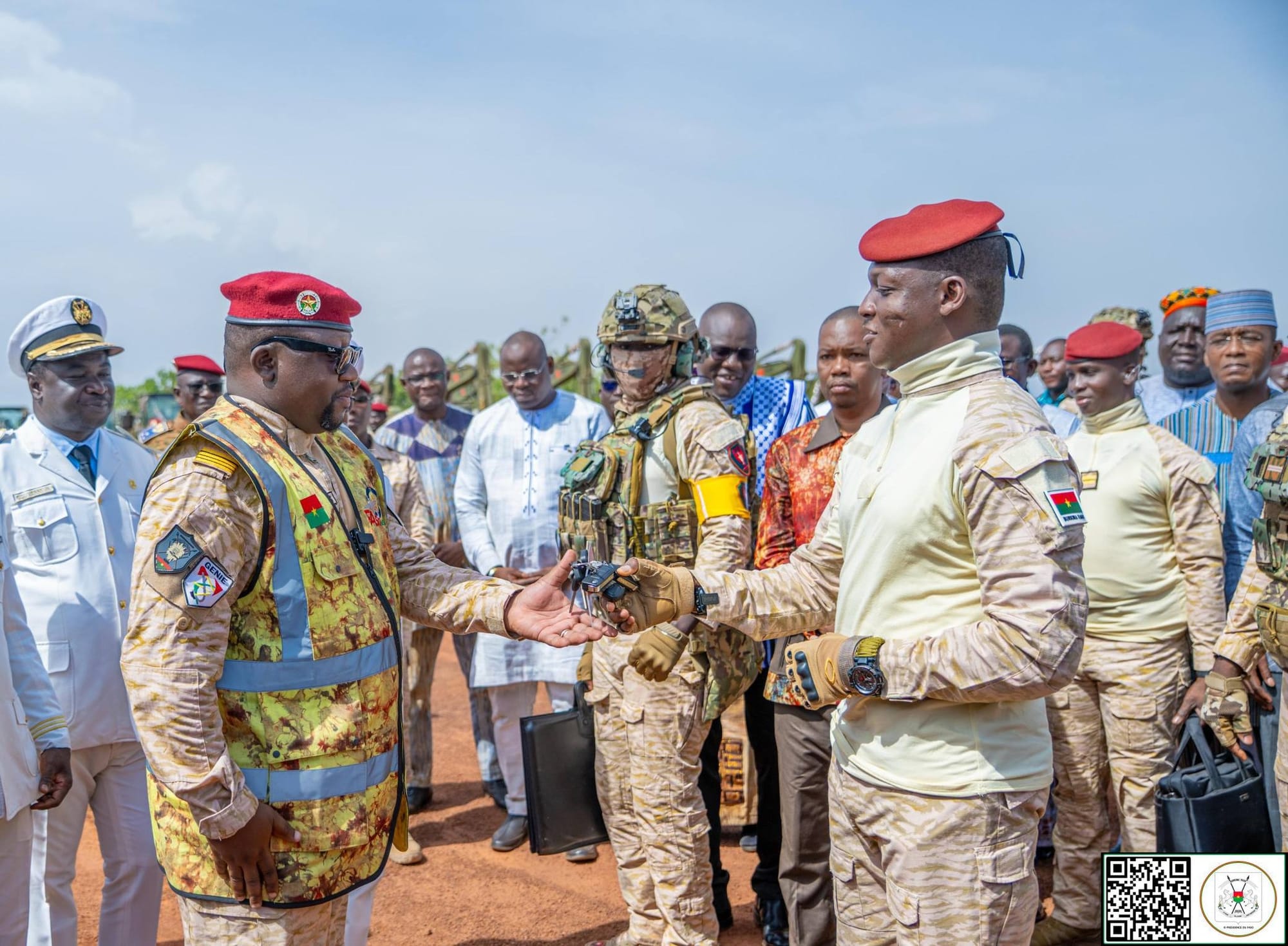 Burkina Faso : 776 engins remis pour booster les infrastructures