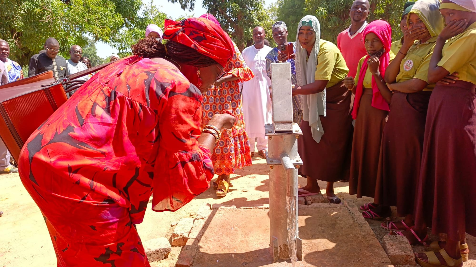 Tchad : une nouvelle pompe pour transformer la vie scolaire des élèves à Sarh
