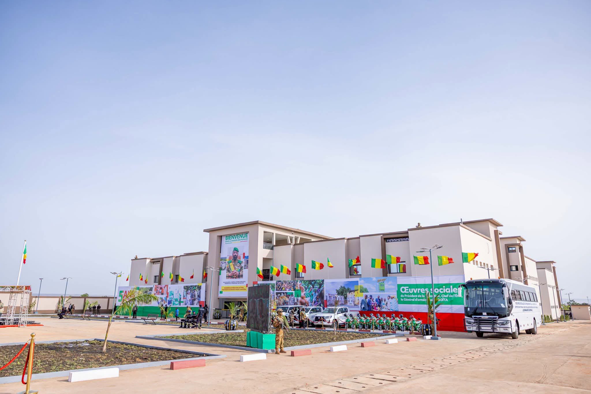 Mali : la Maison des Pupilles inaugurée, un engagement social du Président