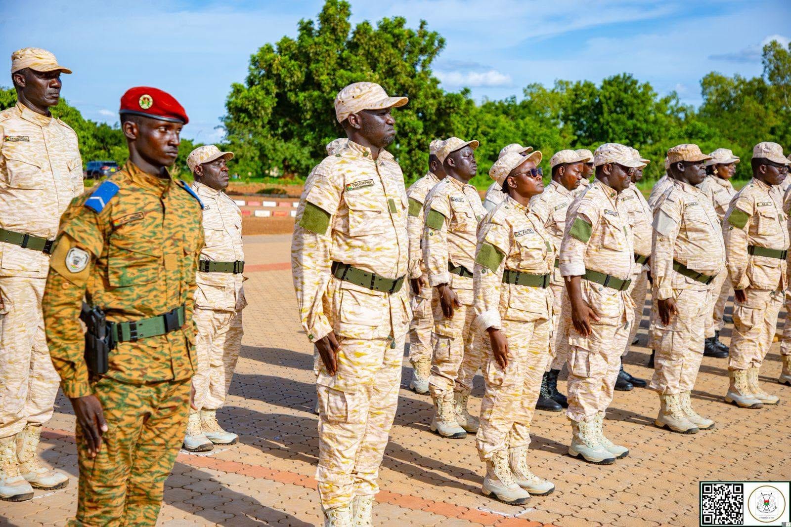 Formation militaire : une nouvelle promotion pour la Présidence du Faso