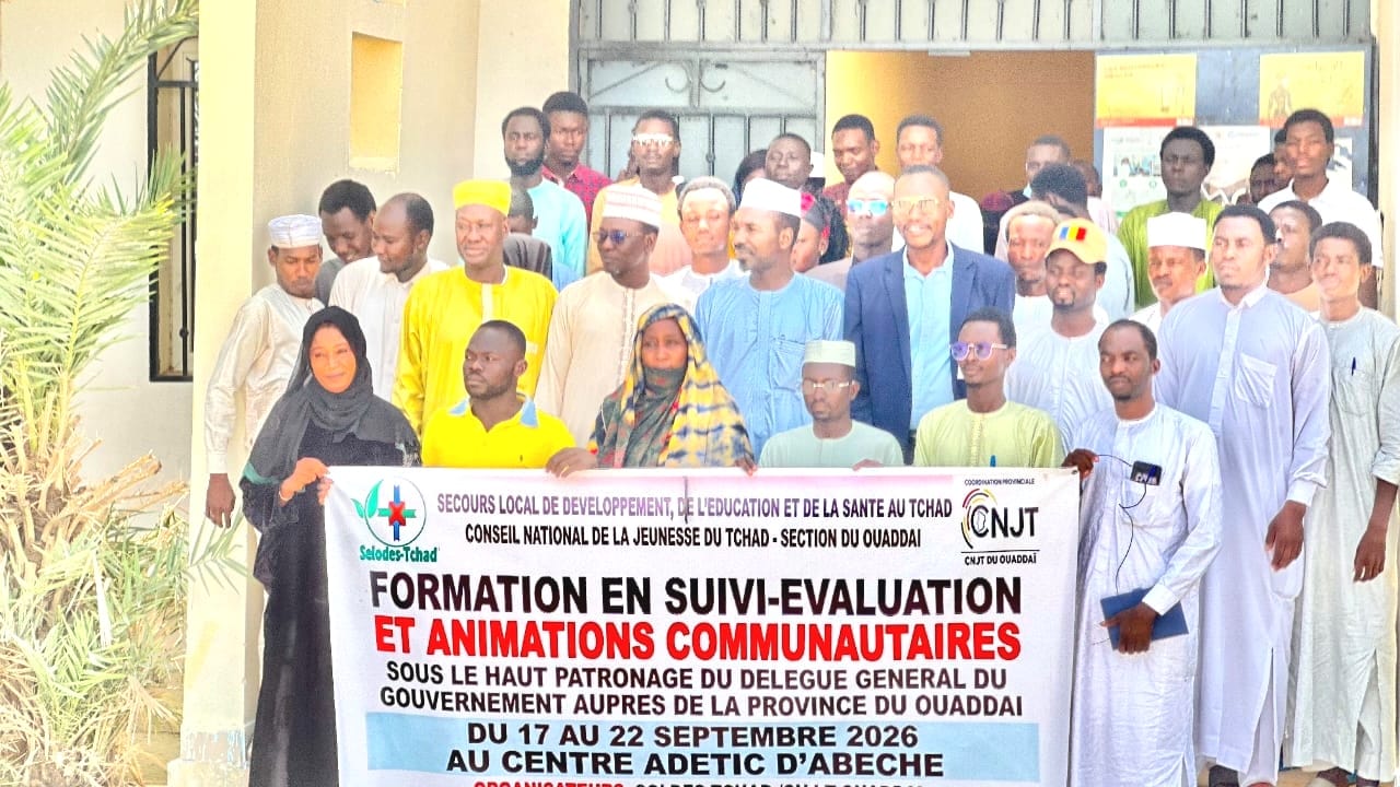 Abéché : le CNJT et SELODES-Tchad unissent leurs forces pour former les jeunes leaders