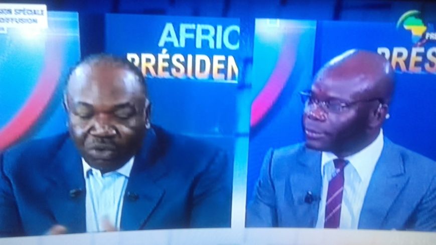 Gabon: A l'américaine Ali Bongo fait face à la presse