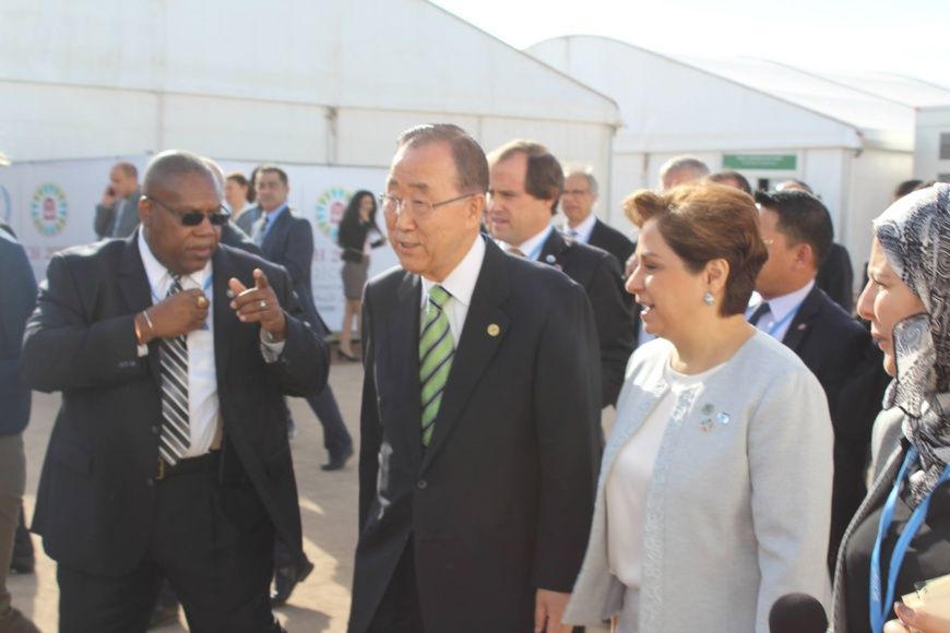 Ban Ki-moon encourage tous les États à ratifier l'accord de Paris sur le climat. Alwihda Info/D.W.