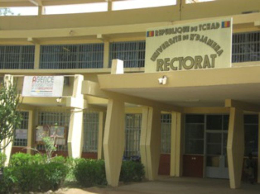 Rectorat de l'Université de N'djamena. Crédit photo : Sources