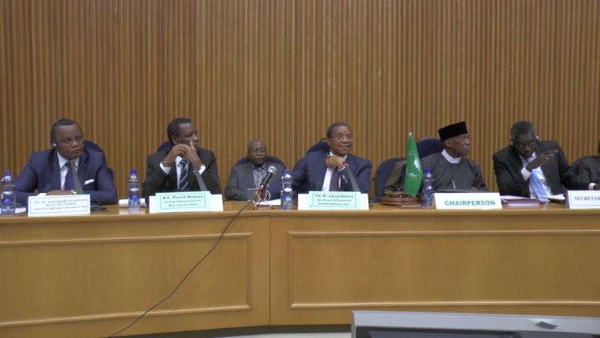 Réunion du conseil de paix et de sécurité de l'UA