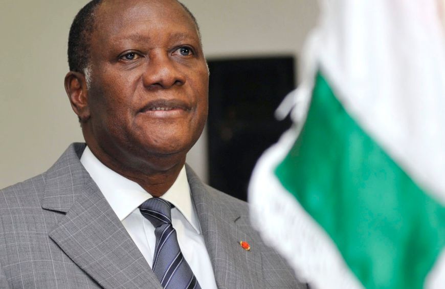 Le président ivoirien Alassane Ouattara. Crédits photo : Sources