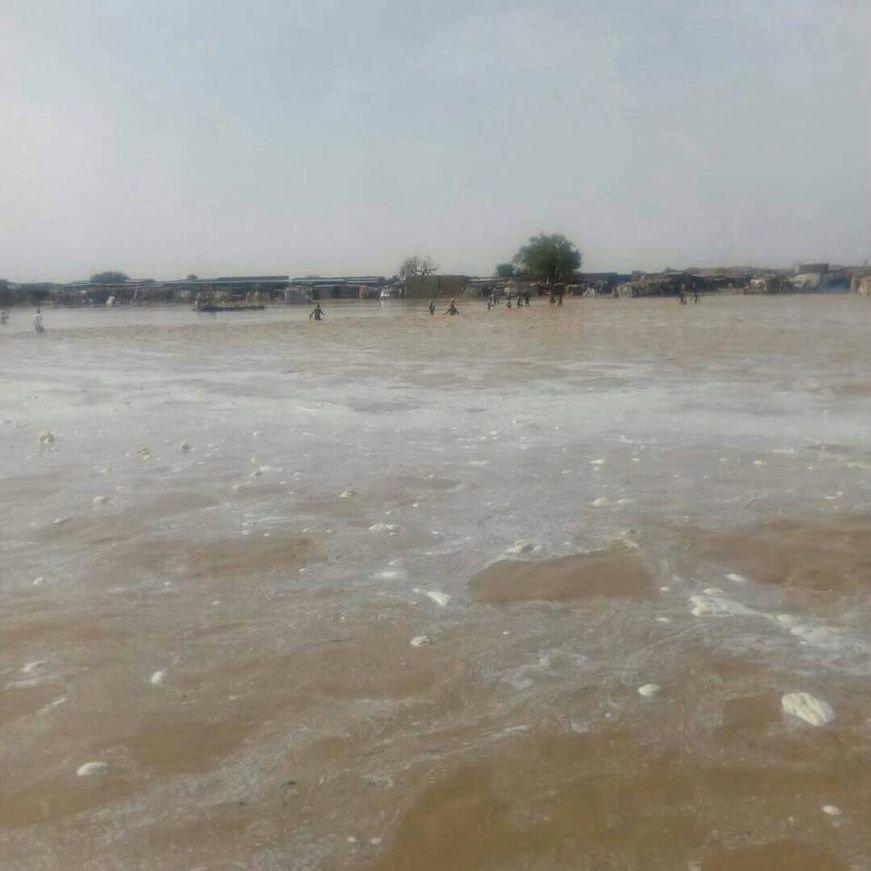 La ville d'Oumchalouba dans l'Ennedi.