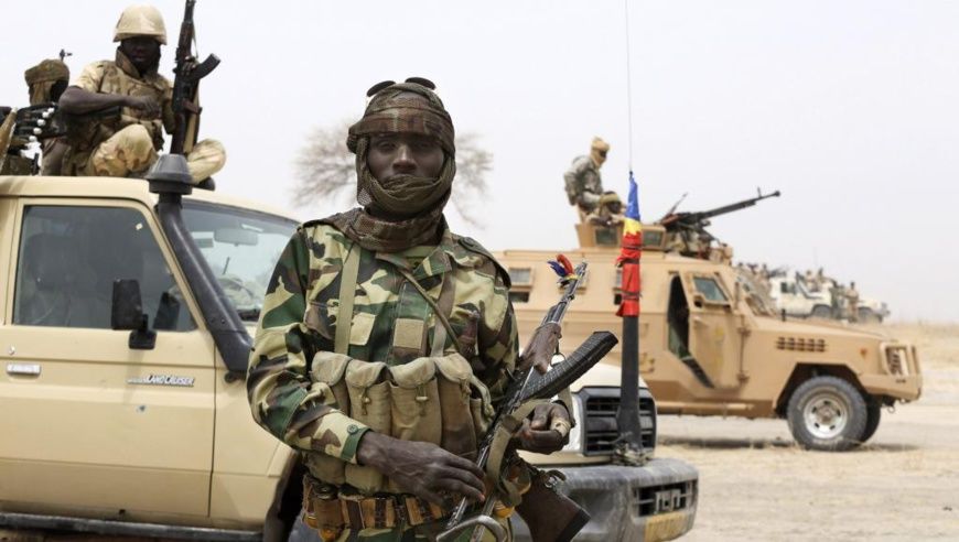 Des soldats tchadiens. Crédits photo : Sources