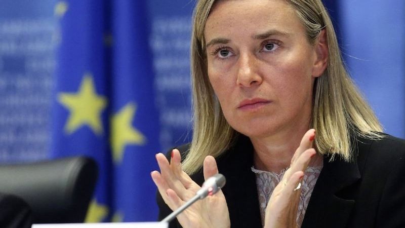 Federica Mogherini, haute représentante de l'Union européenne pour les affaires étrangères et la politique de sécurité. Crédi