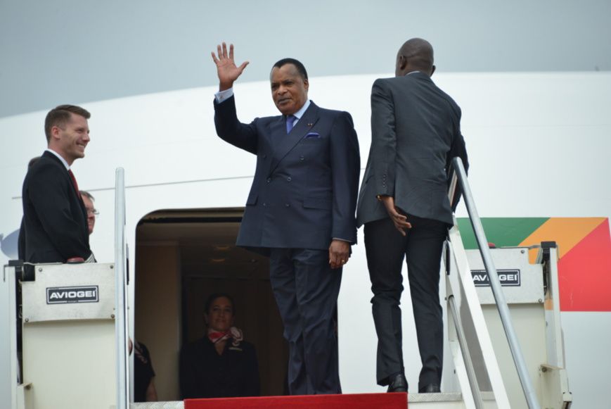 Départ de Denis Sassou N'Guesso pour New-York