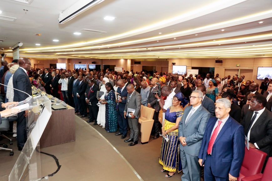 Intense émotion à la cérémonie de la BAD en hommage à feu Babacar Ndiaye, son ancien président