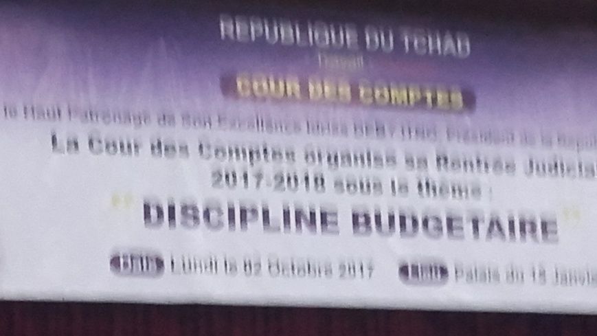 Tchad: La cour des comptes organise sa rentrée judiciaire